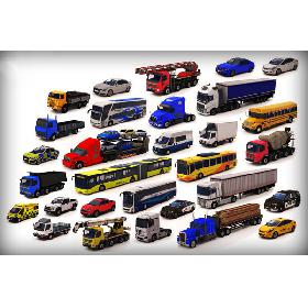 3D model Vehicle Pack
